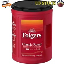 Ground Coffee Medium Roast 40.3 Oz Aroma Seal Canister Rich Flavor Fresh Aroma 12.72 per pound