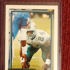 Topps Vestee Jackson Miami Dolphins 1992 Base Set #94 NFL Football Card