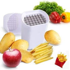 US Potato Fries Cutter One Step French Fry Vegetable Fruit Slicer Kitchen Tools