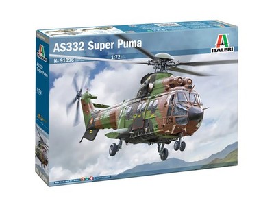 Italeri 91096 AS332 Super Puma 1:72 Modellbausatz NEU OVP