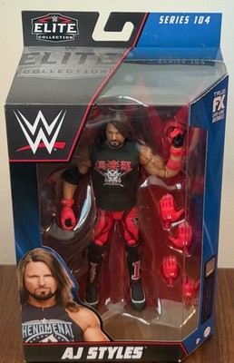 WWE Elite Aj Styles Series 104 Wrestling Figure Mattel New