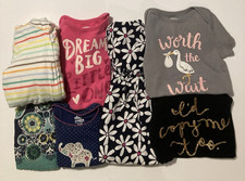 Baby Girl Summer Clothes size 6-12 mo Carter's, Old Navy and more lot of 7