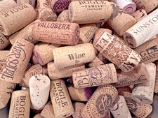 Natural Used Wine Corks Lot of 25 50 Variety Recycle Upcycle Wedding
