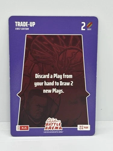 2026 Bo Jackson Battle Arena Play- `Trade Up` Short Print PL-25