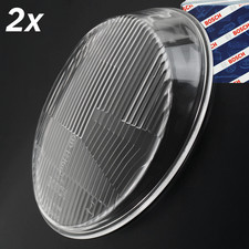 2x BOSCH Scheinwerferglas H1 für Porsche 911/912 F-Modell bis 1972 Streuscheibe
