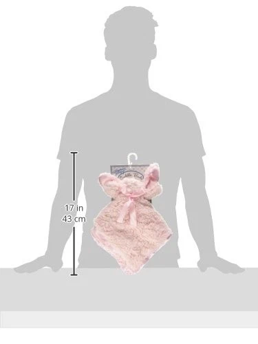 Одеяло Stephan Baby Pink Bunnie супермягкое шерпа плюшевые бутоны для объятий 18x18 - Изображение 2 из 3