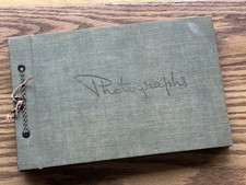 1920s Antique Empty Photo Album Props Set Design Designer Styling Theater Plays