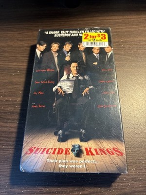 Suicide Kings (1998) VHS - Christopher Walken, Denis Leary, Jay Mohr