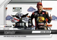 Chase Briscoe- 2025 Panini Instant NASCAR #28 Panini Instant card POCONO WIN