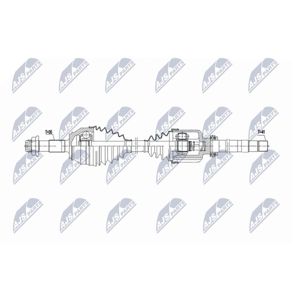 NTY NPW-CT-164 Antriebswelle-image