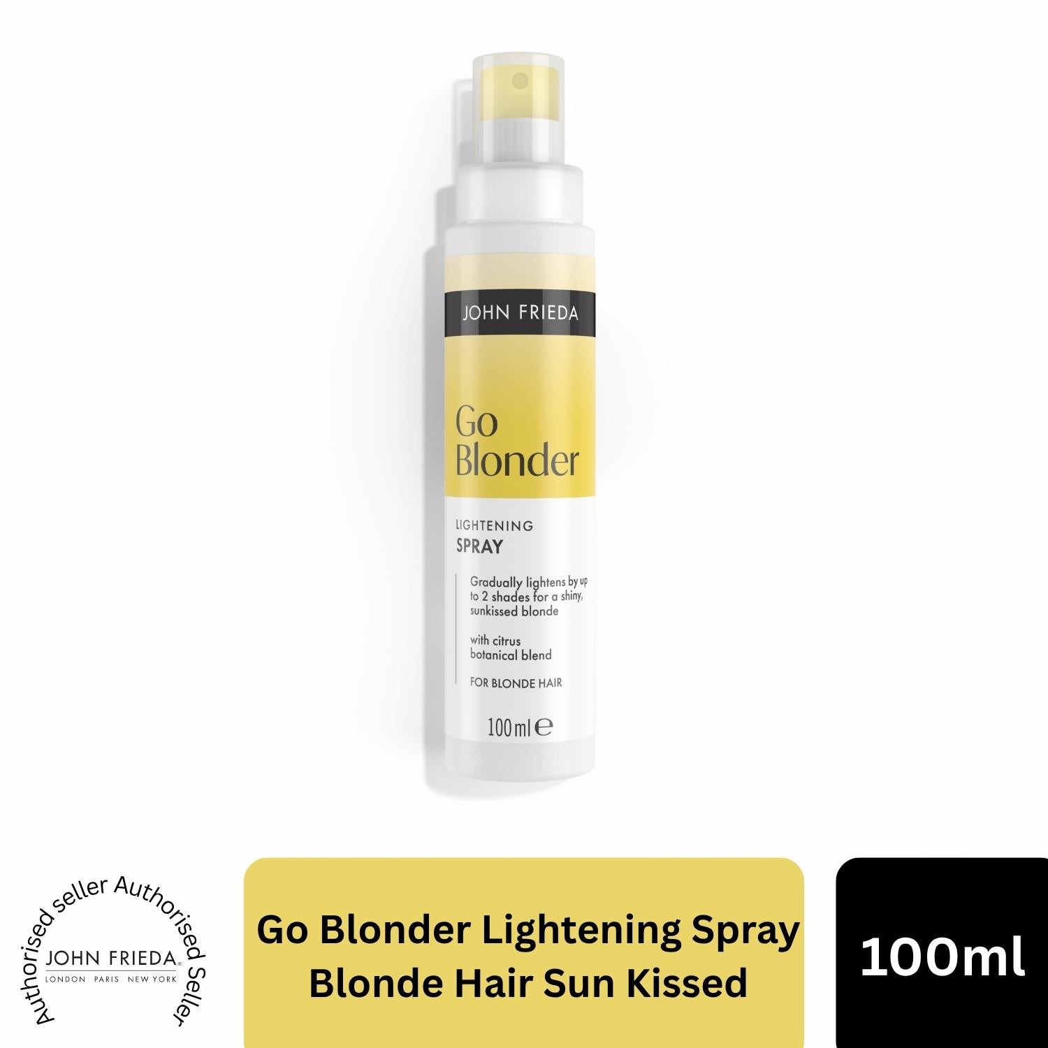 John Frieda Go Blonder Lightening Spray 100ml Blonde Hair Sun Kissed