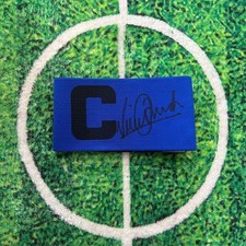 Vinnie Jones Of England, Wimbledon, Leeds & Chelsea Signed Captain Armband wCOA