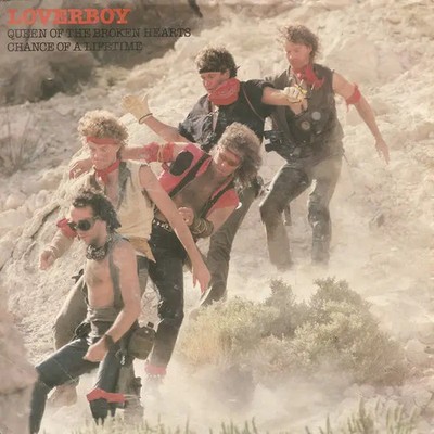 Loverboy Queen Of The Broken Hearts Vinyl Single 7inch NEAR MINT CBS