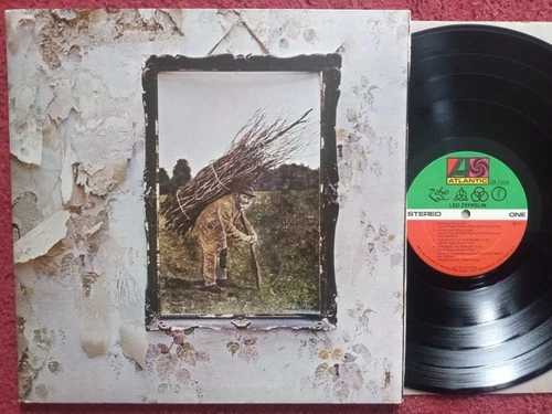 LED ZEPPELIN IV LP Atlantic SD 7208 * NM VINYL * 1841 BROADWAY USA 1971 Pecko D