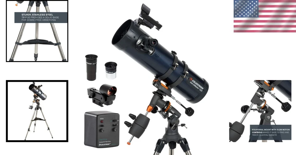 Lightweight Telescope Kit with Red Dot Finderscope - Image 2 of 4