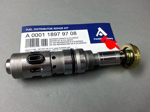 Ремонтный комплект для распределителя топлива Bosch 0438101018 Mercedes 500SL 560SEL R107/W126 - Изображение 4 из 4