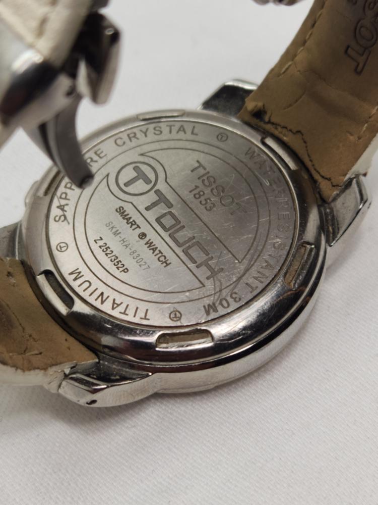 Tissot Z252/352P T-Touch Polished Titanium MOP Watch Tissot Z252/352P T-Touch Polished Titanium MOP Watch