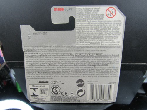 BAD CARD"BLUE COMBAT MEDIC HW CITY 2013 SHORT CARD HOT WHEELS 1/64 DIECAST CAR - Picture 7 of 8