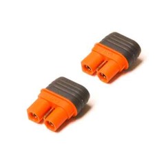 Spektrum Female IC3 Battery Connector Set 2pcs  EC3 Compatible  SPMXCA302 