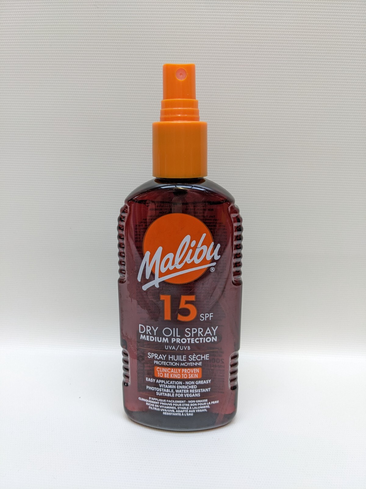 Malibu Spf 2 Dry Oil Tanning Spray 200Ml main image 0