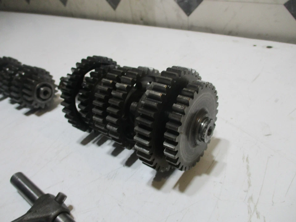 Tambor horquillas transmisión Kawasaki kx80e kx 80 e 1984 84 Foto 3 de 4