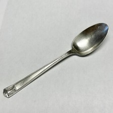 Holmes & Edwards Inlaid Super Plate Coffee Tea Spoon Silver 6