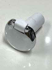 Attwood Marine Plastic Chrome 2-Pin Plug in Light Pole Base~'90s Four Winns Boat