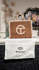 Ugg X Telfar Medium Shopper Chestnut Brown $290 Tote Bag Purse