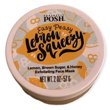 New Perfectly Poshed Easy Peasy Lemon Squeasy Exfoliating Mask 2.0 oz (Sealed)