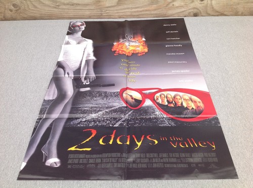 1996 2 Days In The Valley Original Movie House Full Sheet Poster