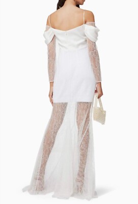 bcbg peach lace dress BCBGMAXAZRIA 'Poppy' Gown – HONEY HIRE BOUTIQUE main image 0