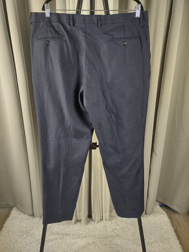Jos. A. Bank Traveler Men's Blue 100% Wool Dress Pants, Slacks Size 40R - Picture 4 of 11