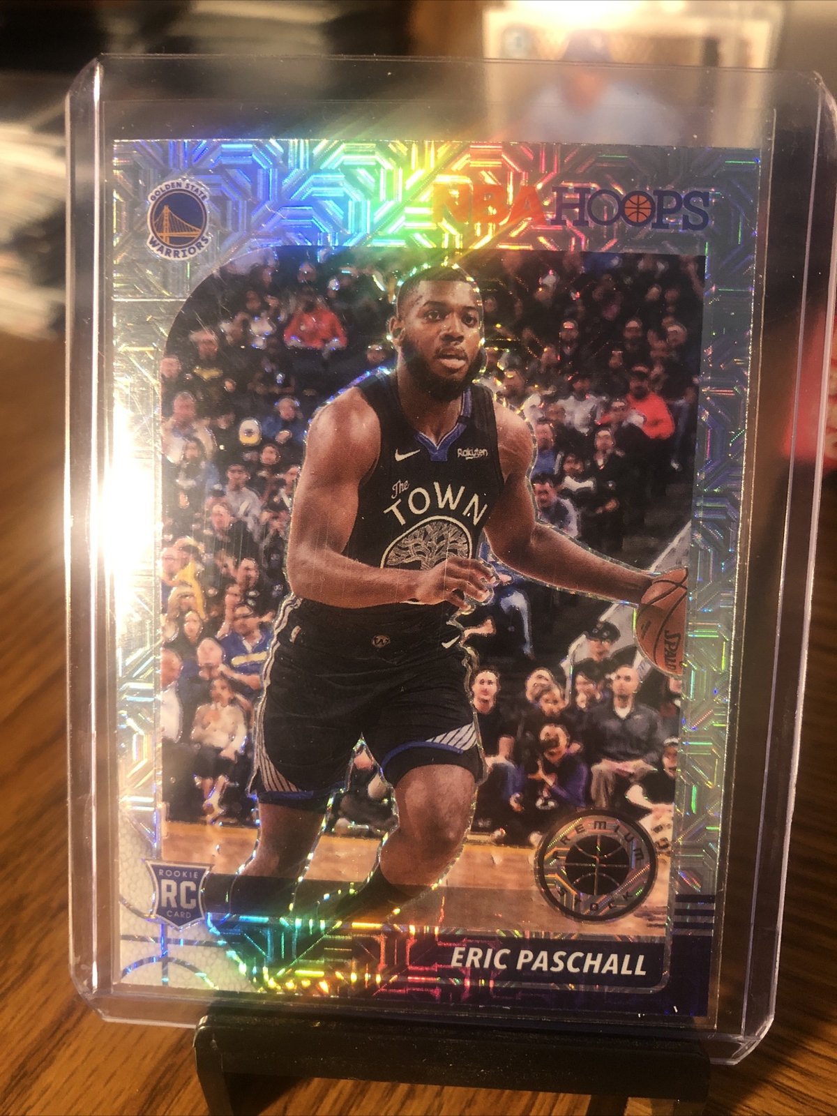 Eric Paschall Silver Mojo Prizm #230 RC 2019-2020 NBA Hoops Premium Stock