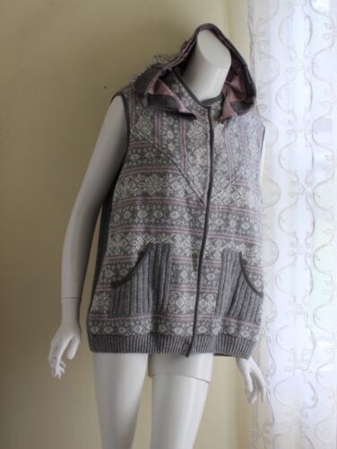 L'Appartement Deuxieme Classe Masculine Vest Gilet Gray Women USED