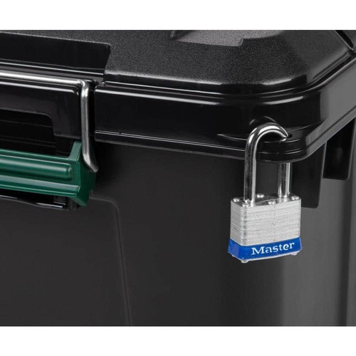 IRIS Storage Bin 21 Gal Plastic Heavy Duty Stackable Lockable Weatherproof Tote - Picture 4 of 8
