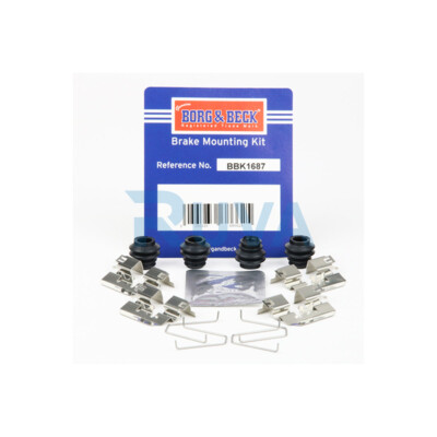 Fits Kia Picanto 2017- 1.0 1.2 + Other Models Ruva Rear Brake Pads Fitting Kit