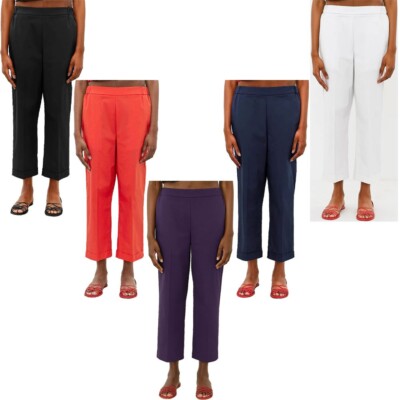 Meimeij Women's Lightweight Cotton Pants M5EB16 MADE IN ITALY