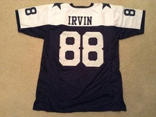 UNSIGNED CUSTOM Sewn Stitched Michael Irvin Thanksgiving Jersey - M - 3XL