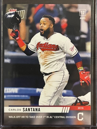 2019 Topps Now 676 Carlos Santana