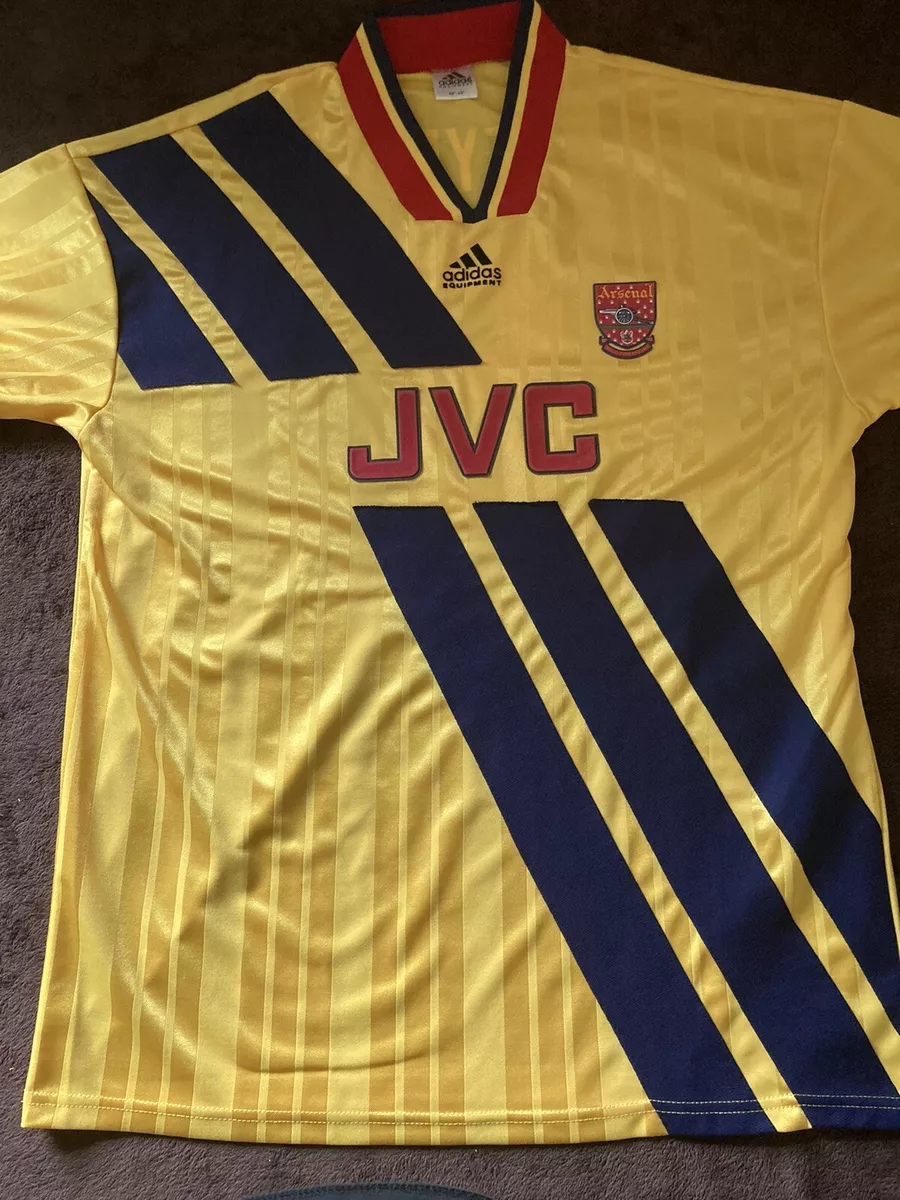 Adidas Arsenal FC 1993-94 Away Jersey Size 48 NWOT