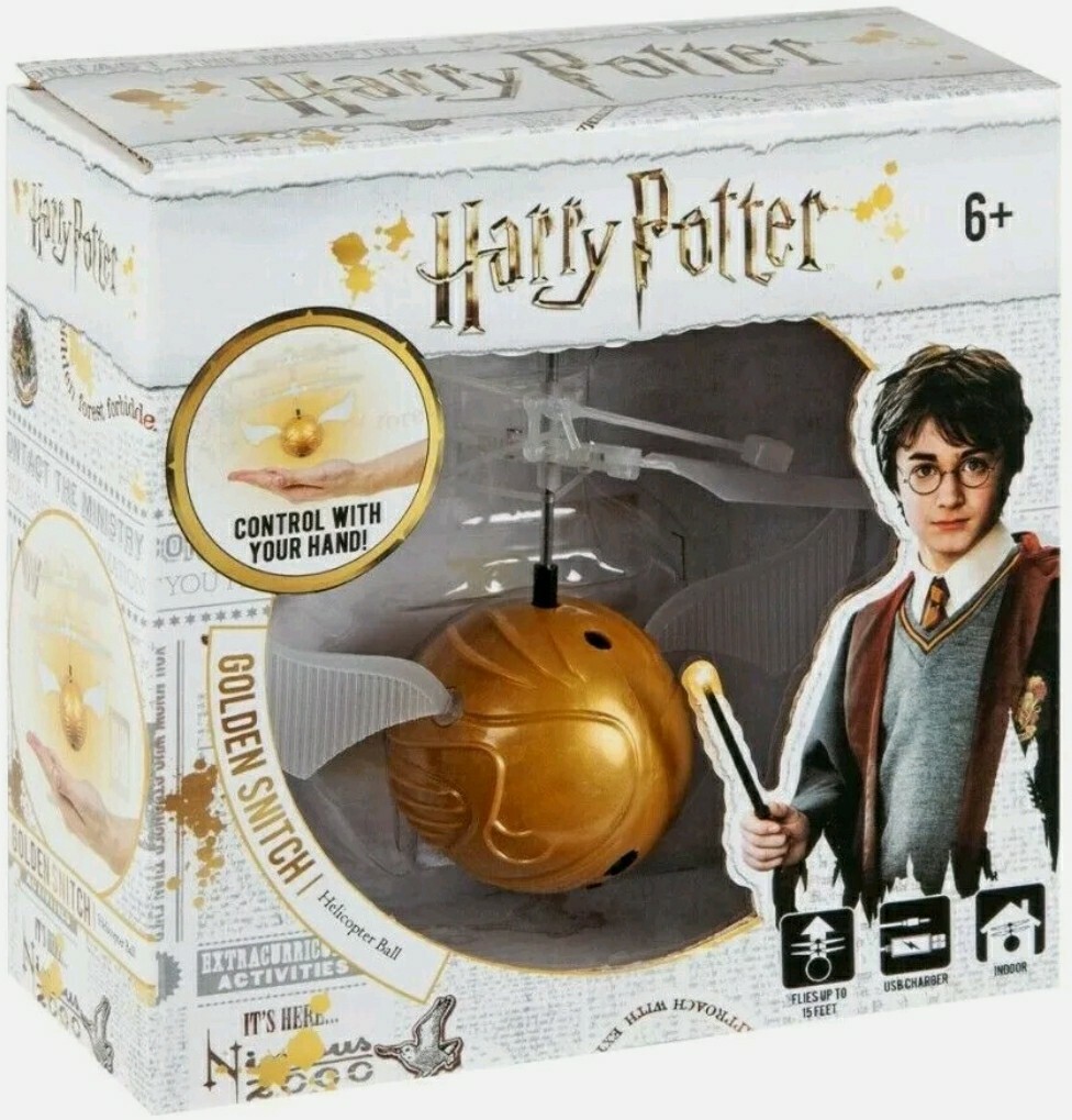harry potter golden snitch ir ufo heli ball