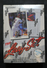 1990 LEAF BASEBALL SERIES 2 HOBBY BOX & YOGI BERRA HALL OF FAME PUZZLE  36 COUNT
