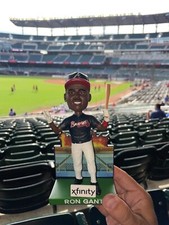 Ron Gant Press Box Fire Bobblehead SGA 2023