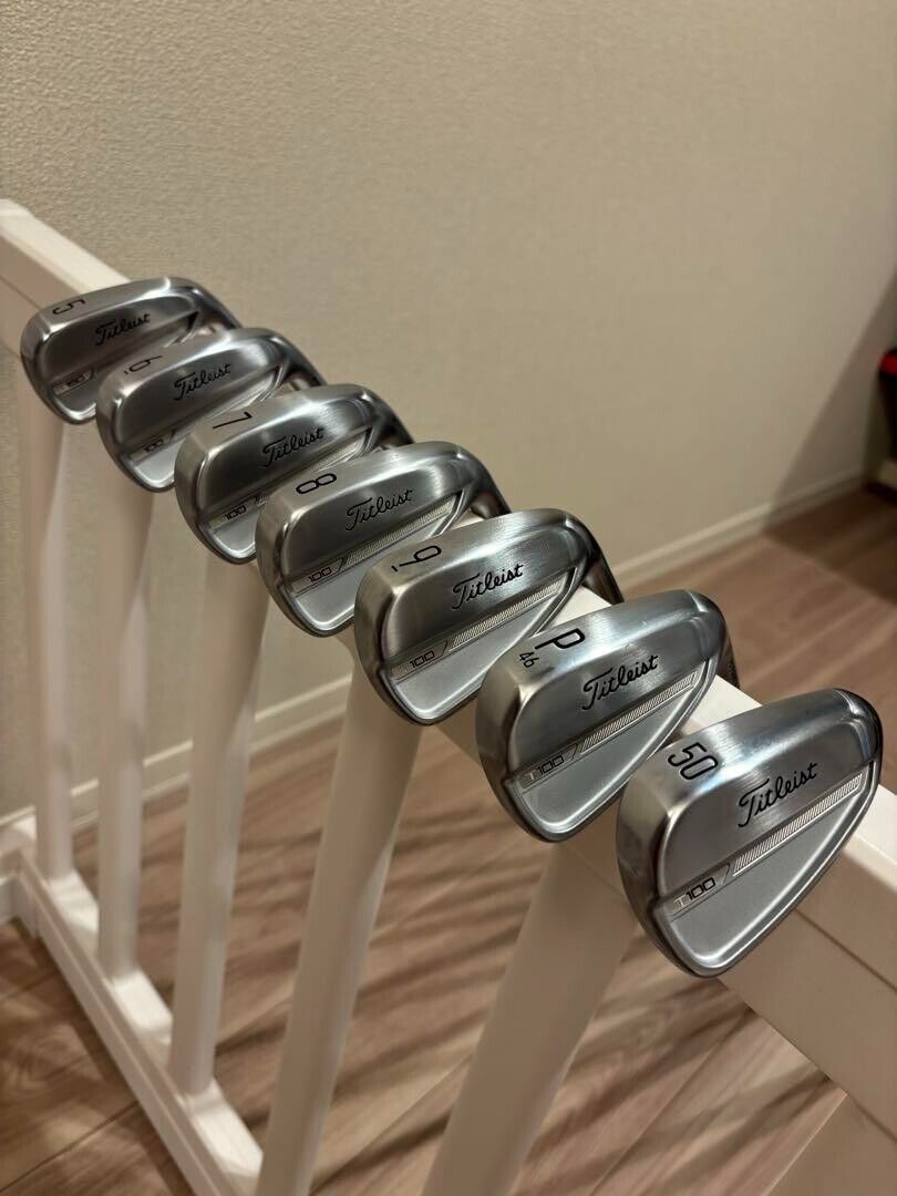Titleist Iron Set 7pcs T150 5i & T100 6-Pw,50 Flex X Extra Titleist Iron Set 7pcs T150 5i & T100 6-Pw,50 Flex X Extra