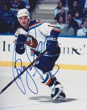 BRYAN SMOLINSKI Signed NEW YORK ISLANDERS 8X10 Photo w/COA #3