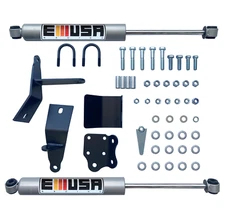 For 2003-2012 Dodge Ram 2500 3500 4WD Silver Dual Steering Stabilizer