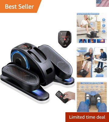 Compact Remote Control Under Desk Elliptical: Ideal Mini Exerciser for Seniors