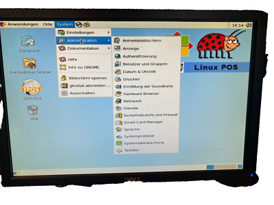WINCOR NIXDORF BEETLE M-II PLUS 01750178738 POS SYSTEM COMPUTER mit Software