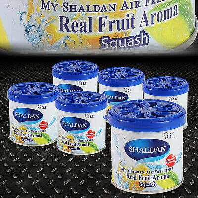 X6 CAR/HOME/AUTO/OFFICE AIR FRESHENER REFRESH SQUASH FLAVOR SCENT X6 CAR/HOME/AUTO/OFFICE AIR FRESHENER REFRESH SQUASH FLAVOR SCENT