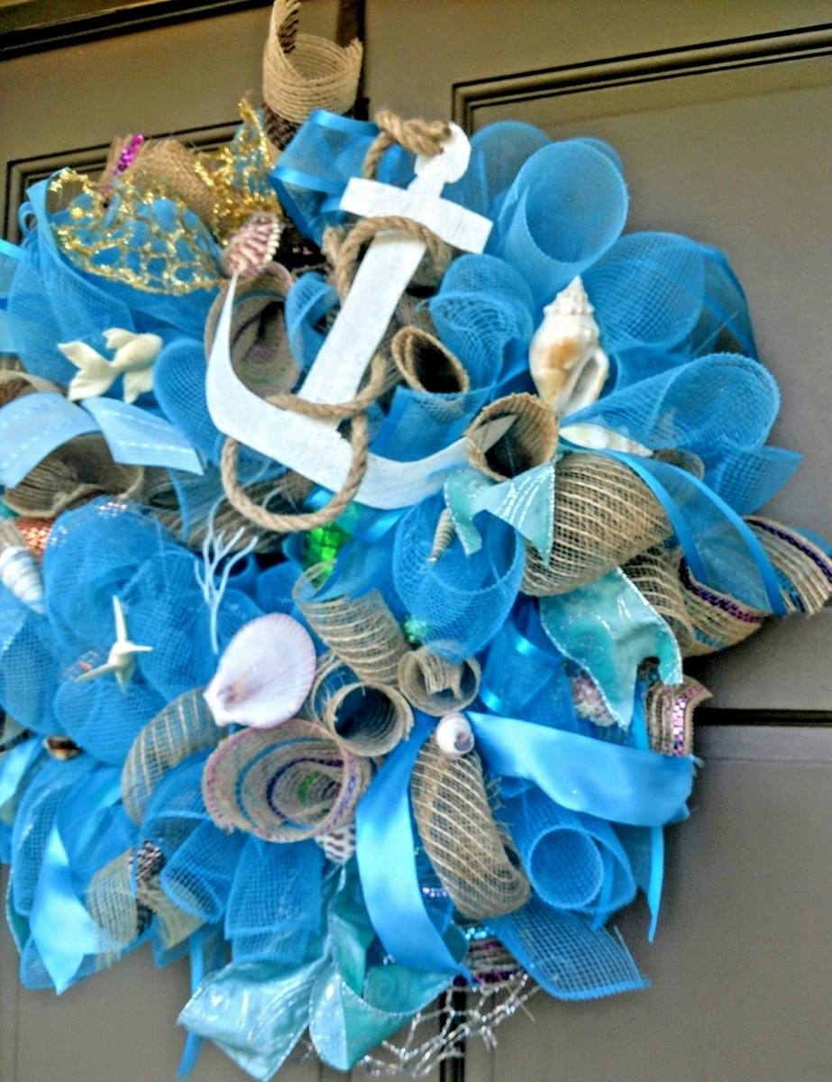Summer Nautical Beach Wreath 24